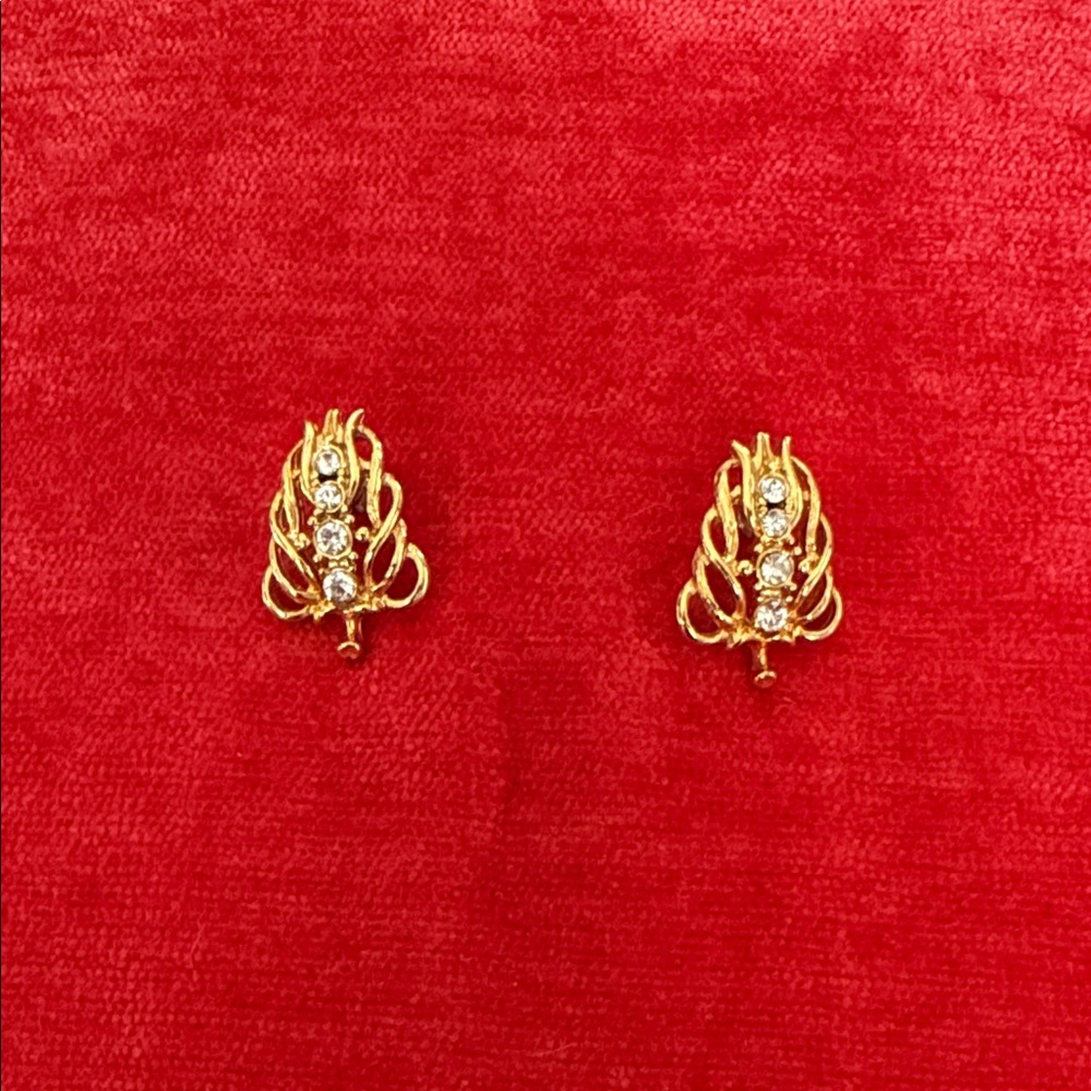 Vintage Gold Gilt Women's Earrings